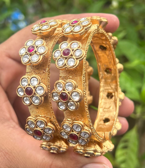 Antique Stone Bangle